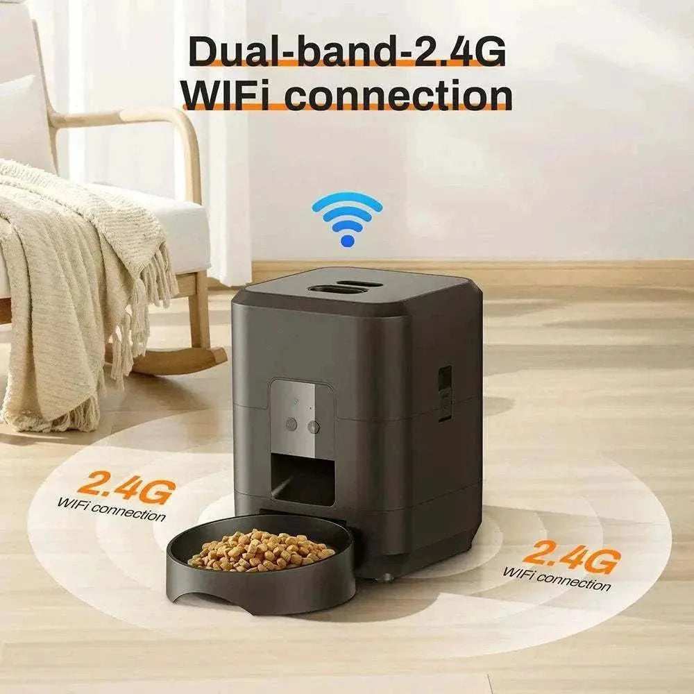 Distributeur automatique intelligent Petavista | Nourriture programmée & connectée