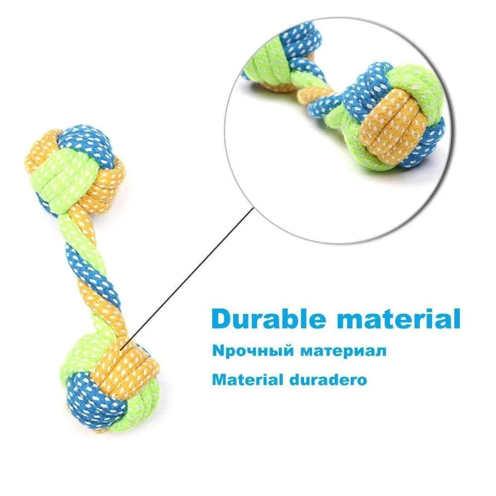 Jouet à mâcher en corde durable pour chiens | Résistant & hygiène dentaire