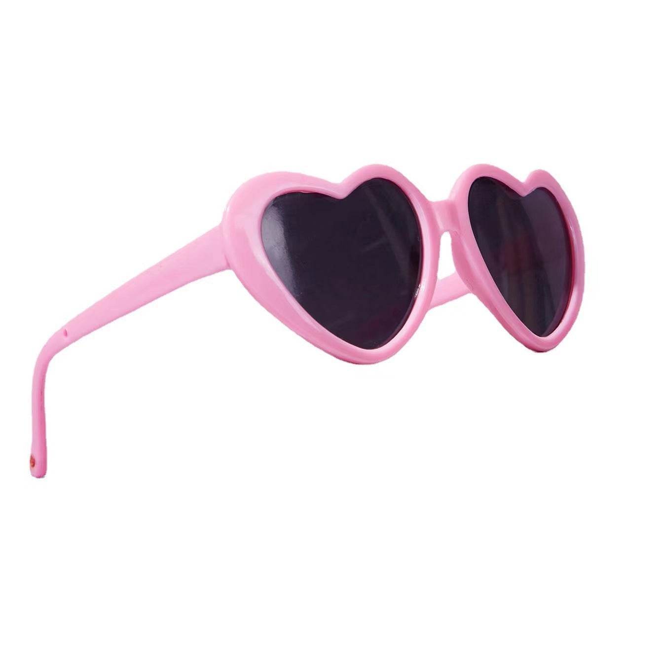 lunettes de soleil pour chats accessoires mode Rose