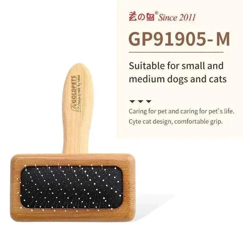 Fenice | Professional Massage Comb for Dogs & Cats - Gentle Detangling, Massage & Shedding Removal