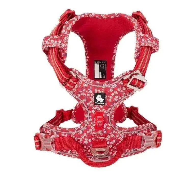 TRUE LOVE No-Pull Dog Harness | Reflective Nylon, Adjustable & Comfortable with Control Handle