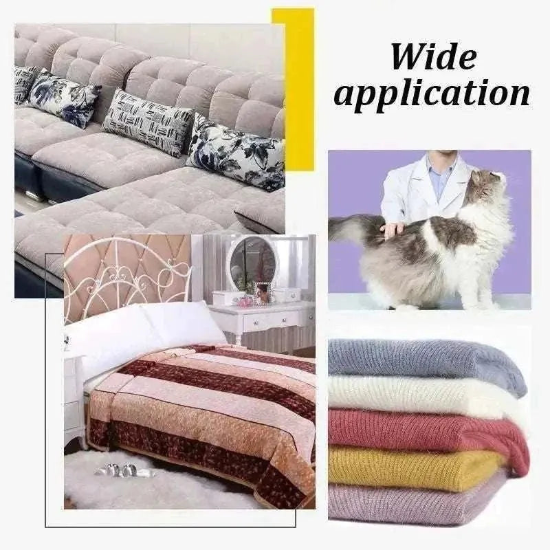 Outil 2-en-1 Double Face pour Enlever les Poils d’Animaux et Peluches