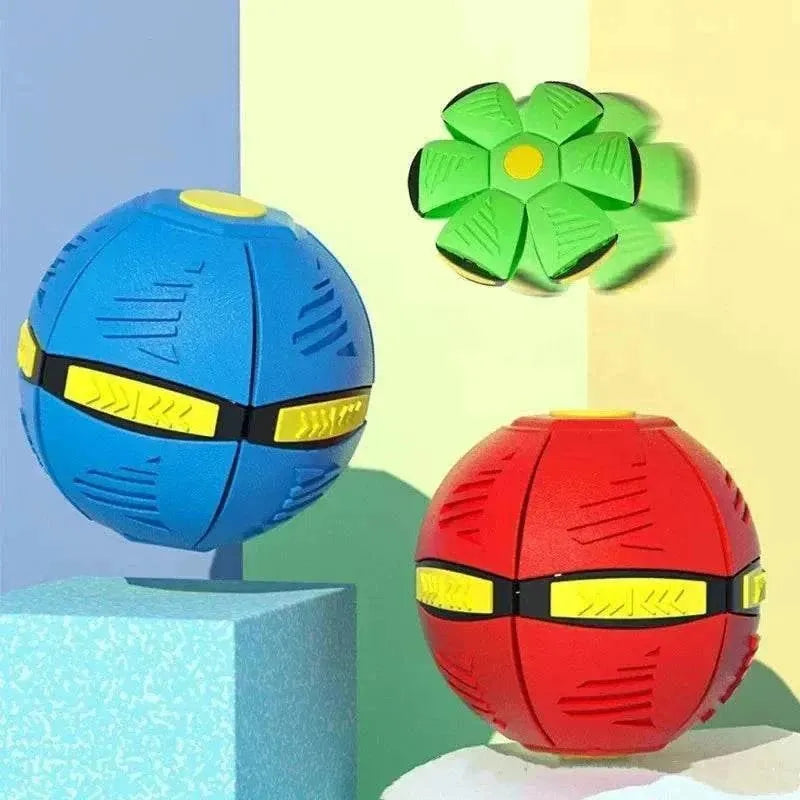 Transformable Phlat Ball for Dogs | Frisbee & Interactive Outdoor Training Ball