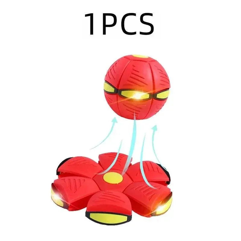 Transformable Phlat Ball for Dogs | Frisbee & Interactive Outdoor Training Ball