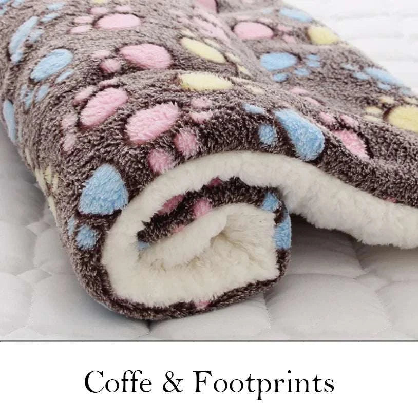 Tapis Douillet en Flanelle Épaissie pour Animaux - Couverture ou Matelas pour Chiens et Chats