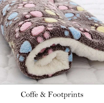 Tapis Douillet en Flanelle Épaissie pour Animaux - Couverture ou Matelas pour Chiens et Chats