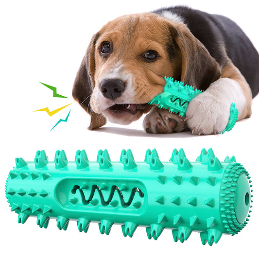 Vocal Teething Toy for Dogs - Teeth Cleaning Stick and Chew Toy with Ventilation