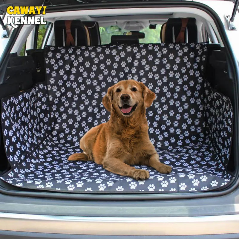 Housse de Siège de Voiture pour Chiens et Tapis de Coffre Protecteur - CAWAYI KENNEL