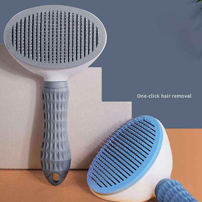 Brosse Automatique One-Click | Dépoilage Facile Chiens & Chats
