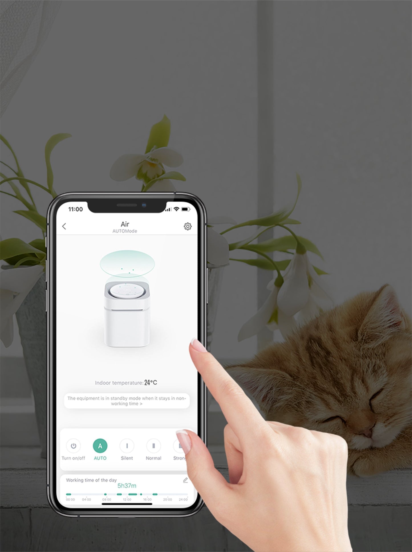 Instachew PETKIT Air Magicube - Éliminateur d'Odeurs Intelligent