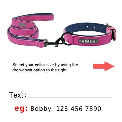 Colliers personnalisés en cuir pour chiens de toutes tailles et races