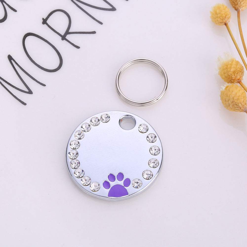 Plaques d'Identification Personnalisables pour Chiens - Médaille