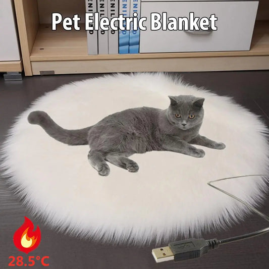 Electric Pet Blanket - Heating Pad for Dogs and Cats