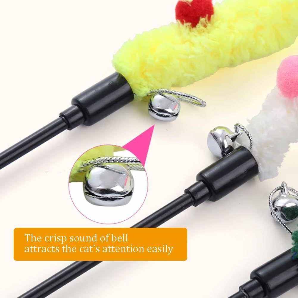 Jouets Interactifs pour Chats | Baguettes et Clochettes