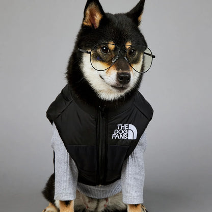 Veste d'Hiver Rembourrée pour Chien - Polyester Chaud et Confortable