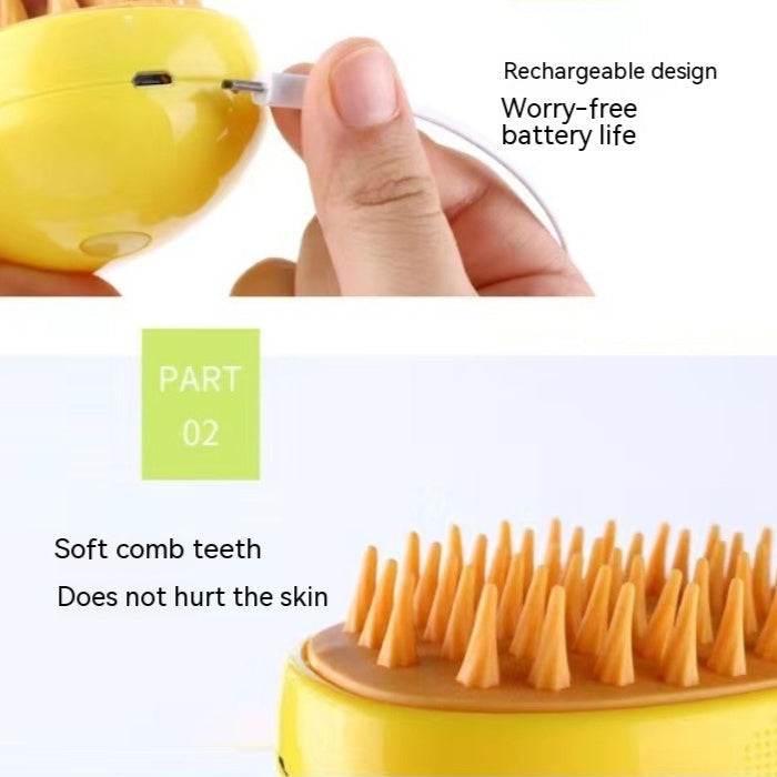 Brosse Électrique 3 en 1 pour Animaux | Démonstration de la prise électrique