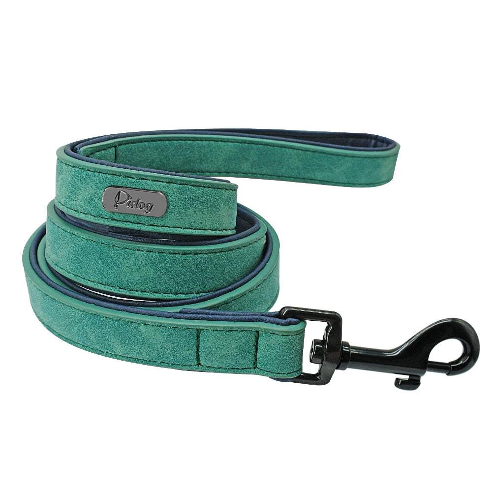 Colliers personnalisés en cuir pour chiens de toutes tailles et races