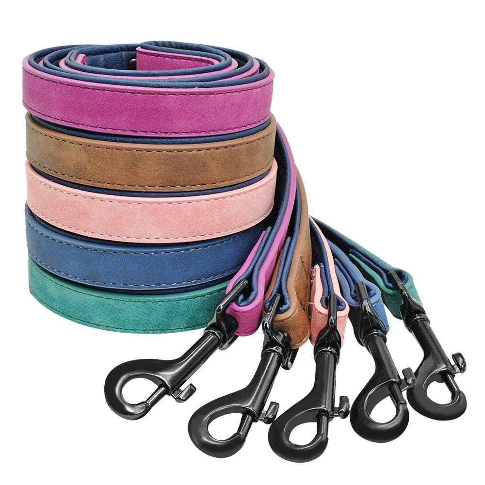 Colliers personnalisés en cuir pour chiens de toutes tailles et races
