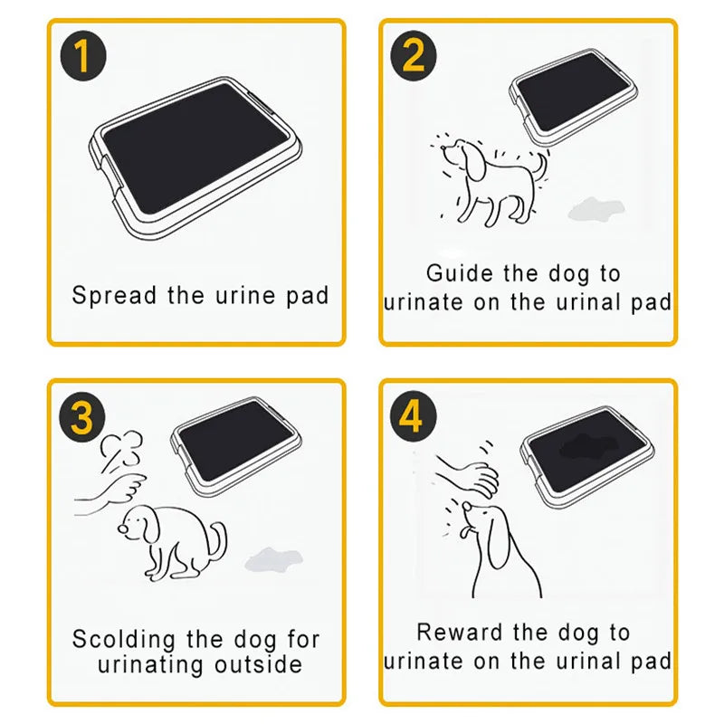 Disposable Dog and Cat Toilet Pads and Diapers - Absorbent, Waterproof and Quick Drying