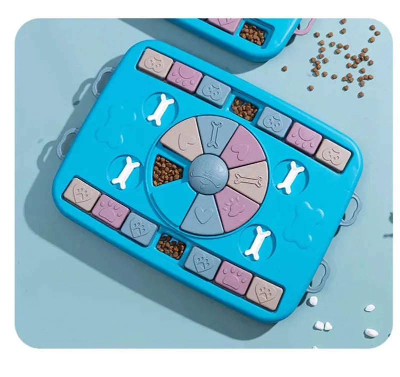 Jouet Puzzle Interactif pour Chiens - Amusement et Éducation