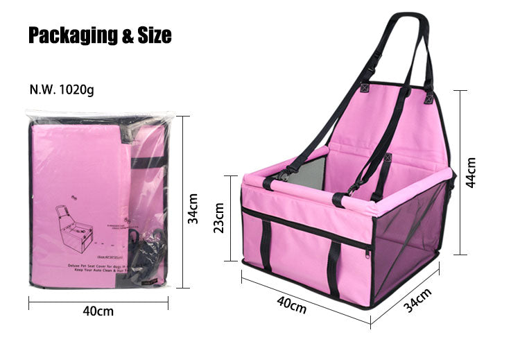 Transportín de viaje plegable para mascotas | Impermeable y transpirable