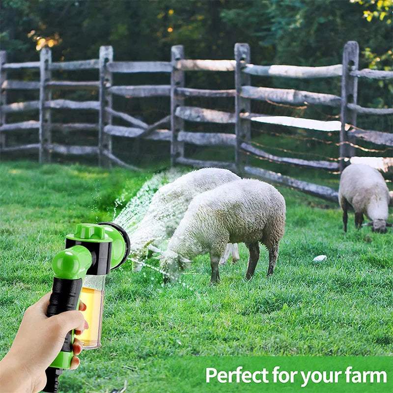 Bath Brush with Water Jet | Grooming Accessory for Dogs & Cats