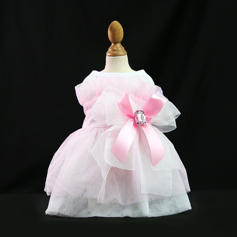 Robe de Mariage pour Chien et Chat | Vêtement de Princesse | Dentelle