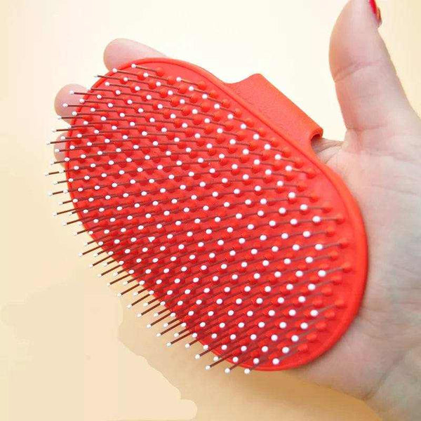 Brosse de bain et de massage pour animaux | Gant en caoutchouc anti-poils