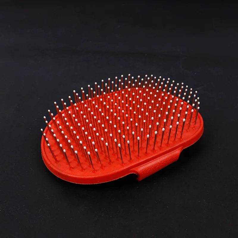 Brosse de bain et de massage pour animaux | Gant en caoutchouc anti - poils - Entre Chat et Chien