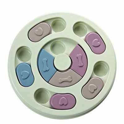 Durable and Eco-Friendly Puzzle Feeder | Interactive IQ Toy for Dogs