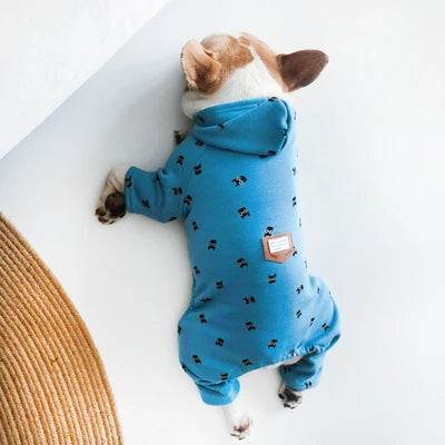 Pyjama chaud pour chiens | Sweat à capuche douillet d’hiver