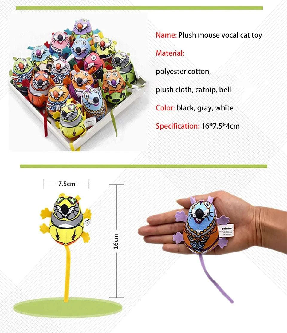 Interactive Cat Toy | Catnip & Bell