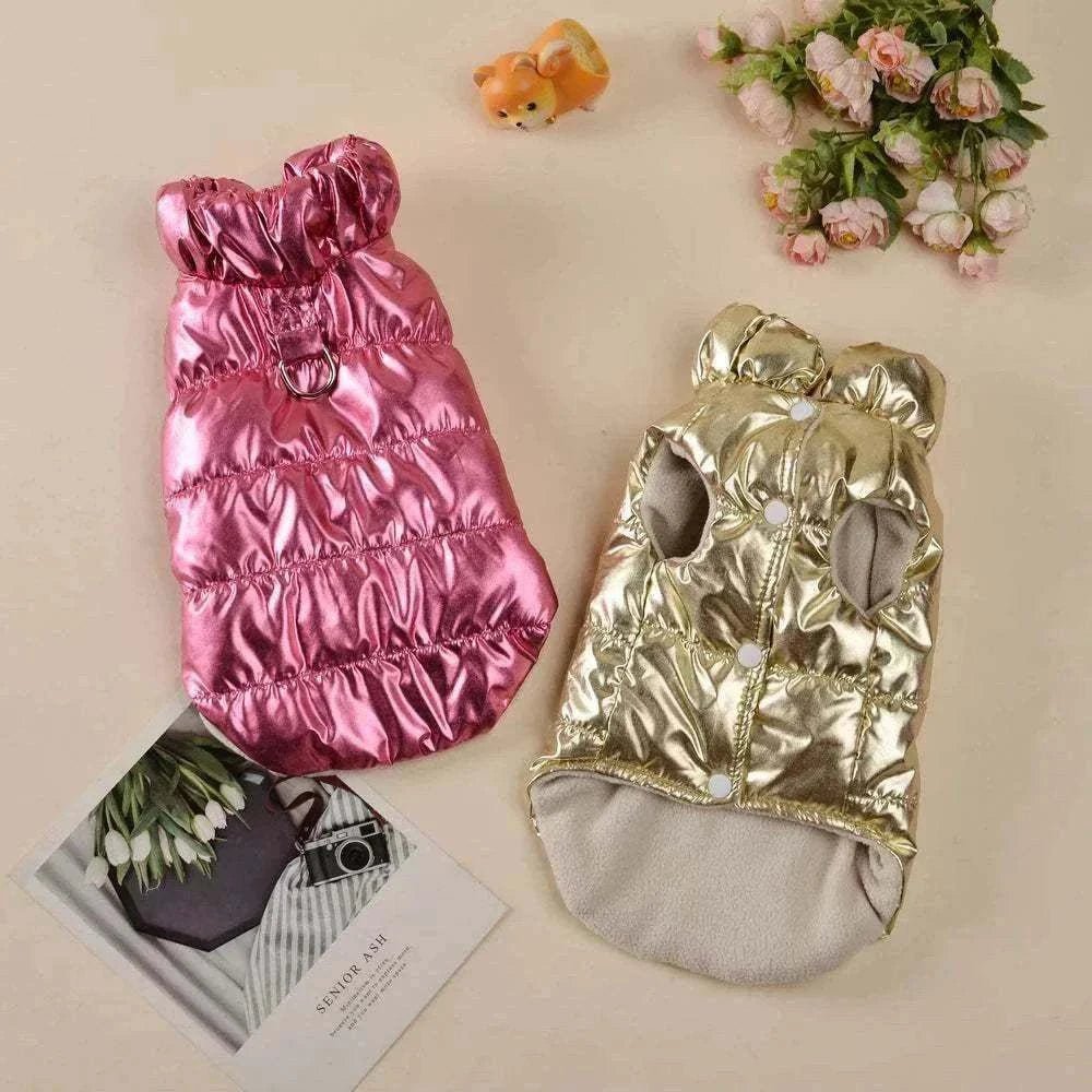 Manteau d’Hiver Imperméable pour Chien & Chat | Chaud, Coupe - Vent & Col Roulé - Entre Chat et Chien