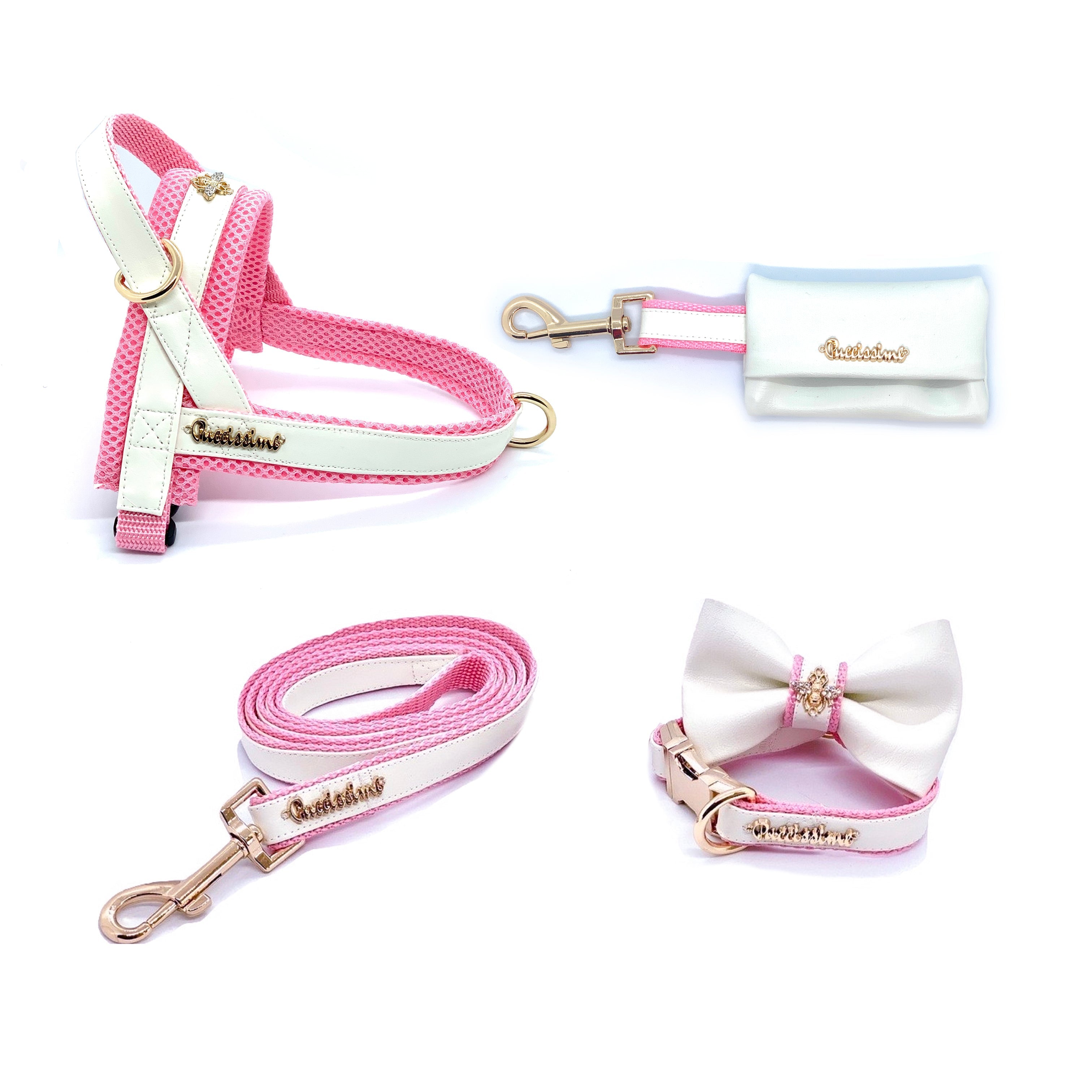Laisse élégante en cuir pour chiens | Laisse My Baby Girl 