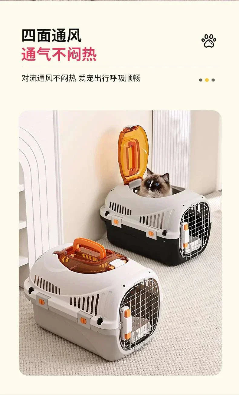 Cage de Transport en Maille de Fer, Sac de Voyage pour Animaux
