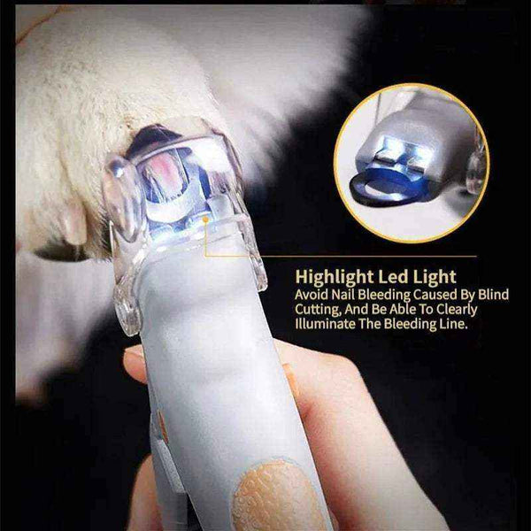 Cortaúñas LED para mascotas | Precisión y seguridad