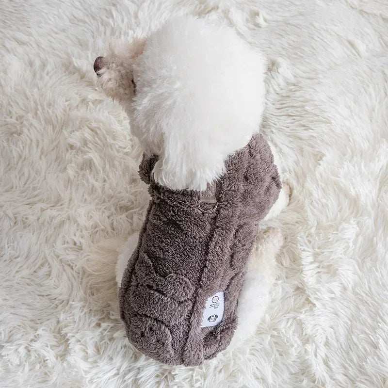 Pull d’hiver en polaire pour chien et chat | Doux, chaud & confortable - Entre Chat et Chien