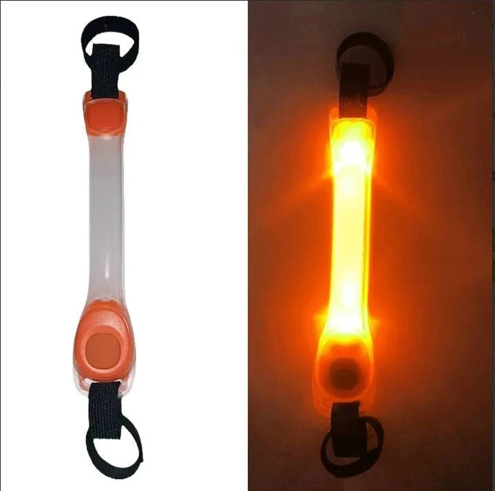 Barra de luz LED para collar o correa de perro
