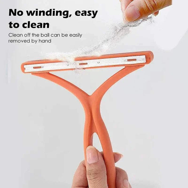 2-in-1 Double-Sided Pet Hair Remover | Reusable & Eco-Friendly