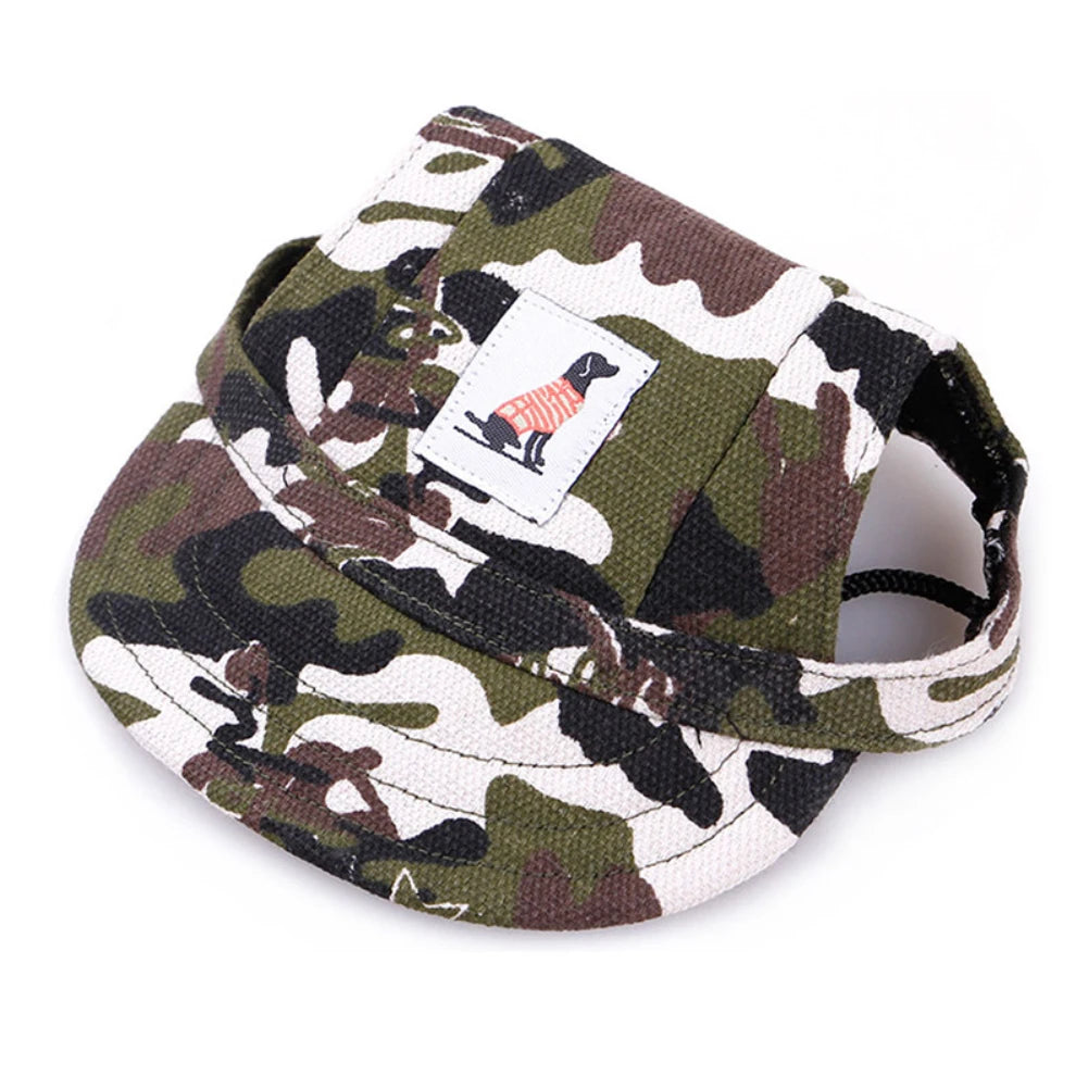 Casquette de sport en toile pour chien, Protection solaire