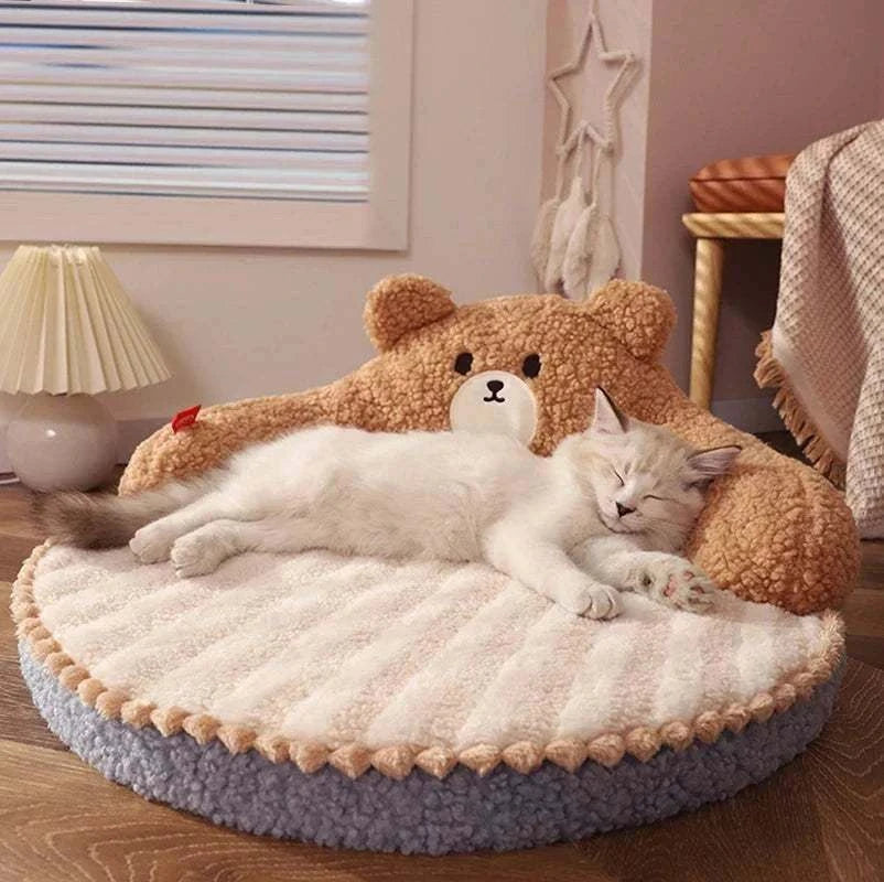 Coussin de repos HOOPET pour chats et petits chiens | Confort durable