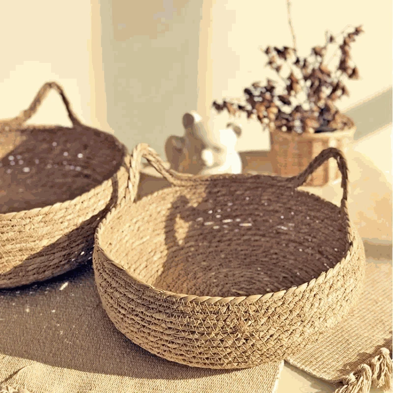 Panier en vigne tressée pour chat | Confort & chaleur toute l’année