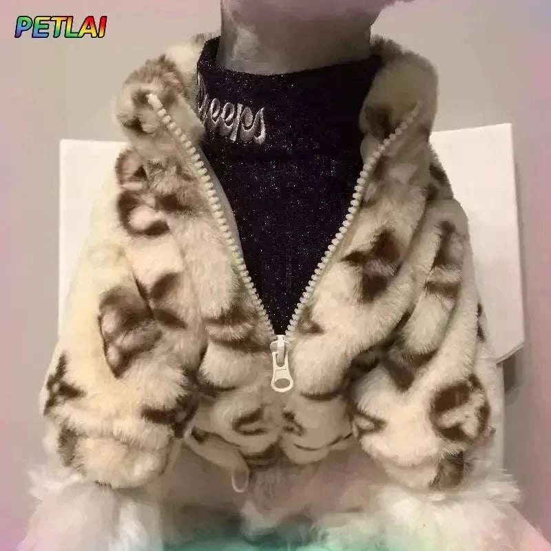 Manteau d’hiver haut de gamme pour chien et chat | Protection contre le froid & design aristocratique