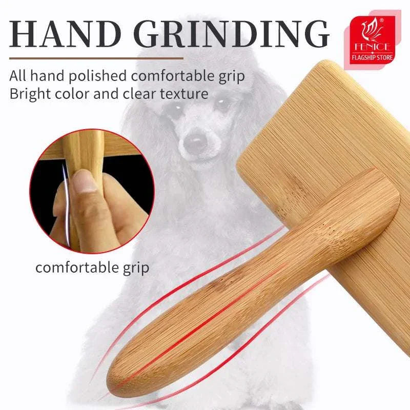 Peigne Fenice pour chiens et chats - outil anti‑mue et soin du pelage