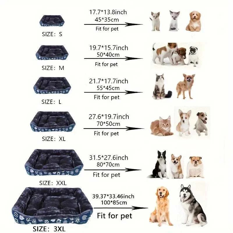 Comfortable Dog & Cat Bed | Cozy Sofa for All Sizes