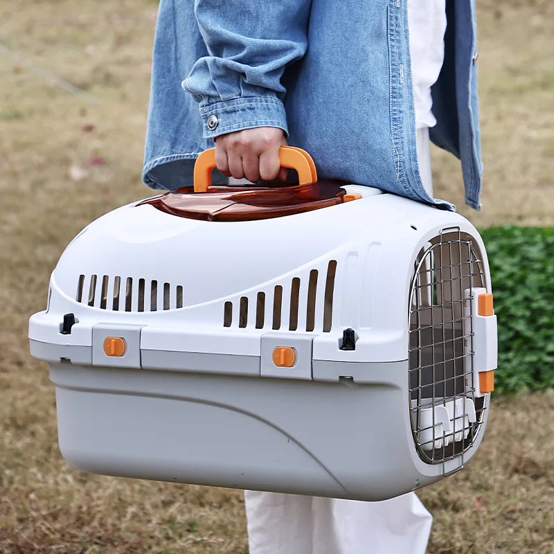 Cage de Transport en Maille de Fer, Sac de Voyage pour Animaux