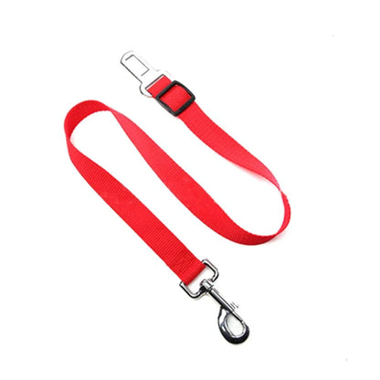 Car Safety Harness with Breathable Leash and Multifunctional Strap for Dogs