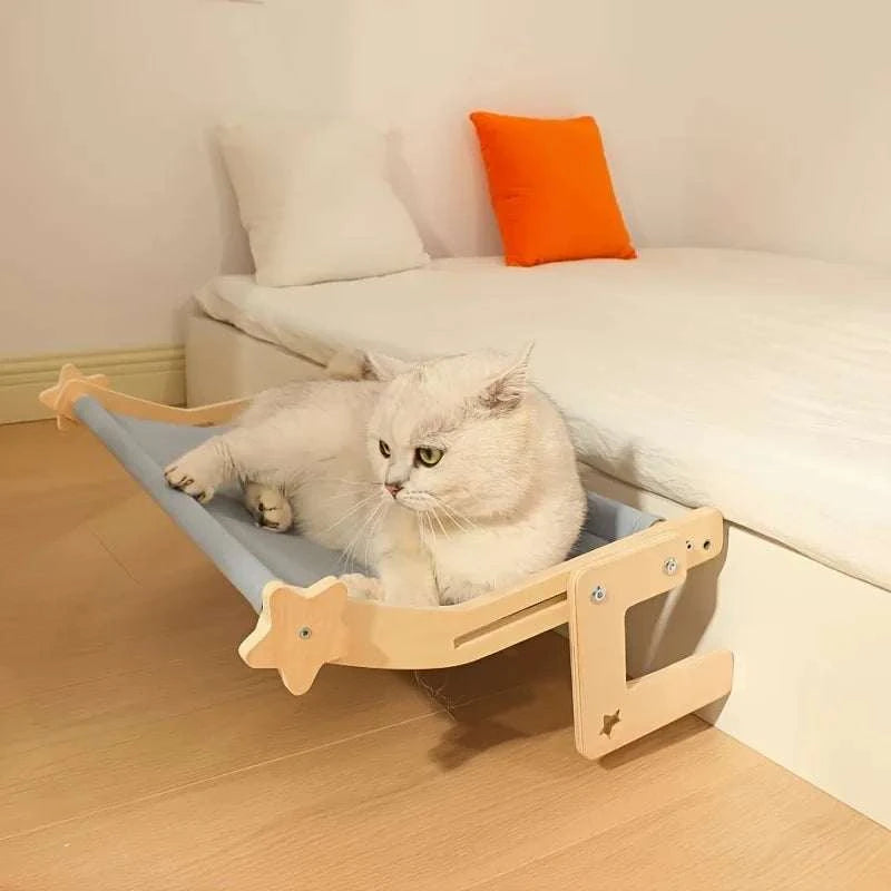 Hamaca de ventana para gatos | Cama colgante cómoda y resistente
