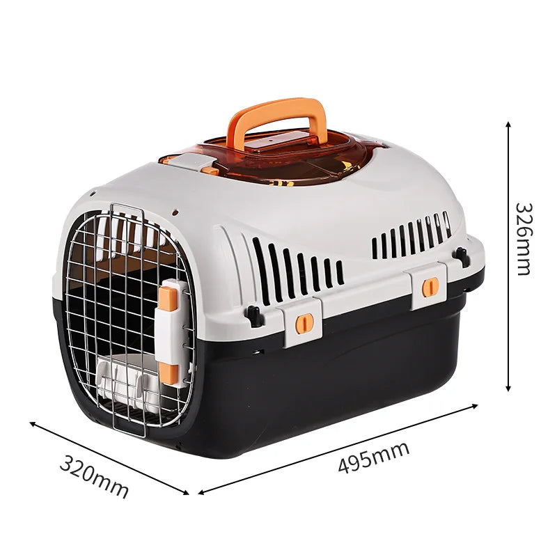 Cage de Transport en Maille de Fer, Sac de Voyage pour Animaux