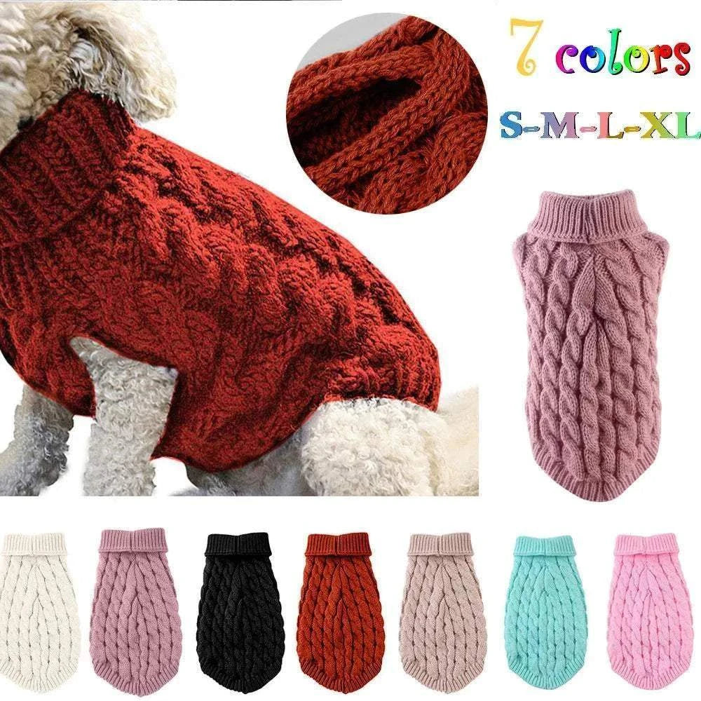 Chandail chaud pour chiens | Mode hiver pour Chihuahua & Yorkie